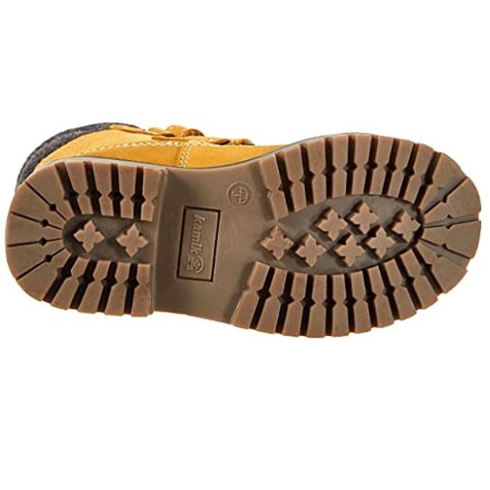 NEW Kamik Kids Boy's Takodav Boots Tan Size 12 - Picture 6 of 13